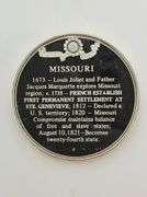 Missouri Sterling Silver Medal