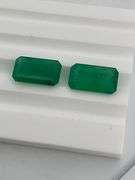 CERTIFIED NATURAL GREEN EMERALDS