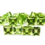 High fire lime green 9.45ct Peridot set!