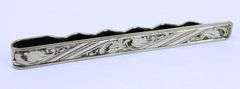 Antique 900 Silver Tie Bar or Money Clip