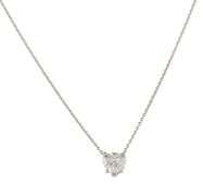 2.00ct Heart Shaped Diamond Solitaire Pendant Necklace in 14K