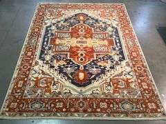 Fine Serapi Design Rug 8x10.7