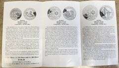 1984 National Bank Of Yugoslavia Olympic Silver Proof Coin Set