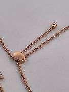 CERTIFIED BRAND NEW 18K ROSE GOLD DIAMOND BRACELET.