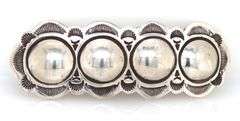 Vintage 925 sterling silver hair barrette clip
