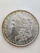 1890-O Morgan Silver Dollar