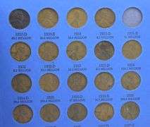 Nice Partial Lincoln Set1900-1940.