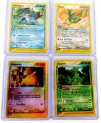 4 Pokémon 2003 Trade Cards