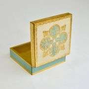 Florentine Carved Square 6x6 Jewelry/Storage Box