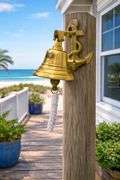 Wall-Mounted Anchor Ship Bell