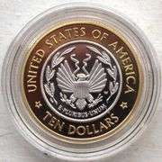 2000 Liberty of Congress Commemorative Coin Program United State of America gold Coin with Original 