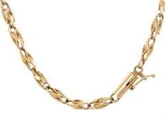 In Demand 20" 14K YG Turkish Rope Necklace