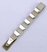 Antique 900 Silver Tie Bar or Money Clip