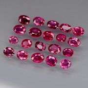 Superb 2.75ct violet red Ruby set -Untreated!!!