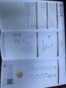 Platinum Pear Cut Diamond of 2.49ct