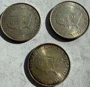 Three 1952 Slider or Uncirculated Washington Carver Comm Halves