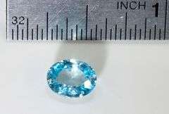 Shining Natural Blue Zircon