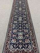 Hand Woven Tabriz Design Runner 2.7x9.3