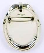 Carolyn Pollack Sterling Jasperware Cameo Pin/Pendant