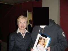 Bill and Hillary Clinton Signed Autographed 11x14 Photo