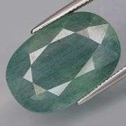 Stormy! 23.80ct sea green Brazilian Aquamarine!