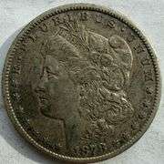 1878 CC Morgan Dollar