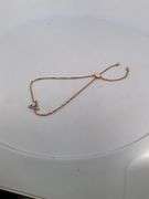 CERTIFIED BRAND NEW 18K ROSE GOLD DIAMOND BRACELET.