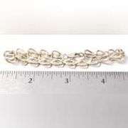 Heart Link Bracelet in Sterling Silver.