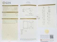 3.95CTW GIA Certified Art Deco Diamond Ring