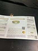 CERTIFIED BRAND NEW 14K YELLOW GOLD DIAMOND ENGAGEMENT RING