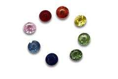 Sparkling Rainbow Set of Natural Sapphire
