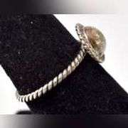 Dome Ring in Sterling Silver.