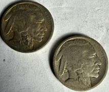 1913 Type 1 P D &S Buffalo Nickels