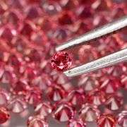 Superb 2.94ct diamond cut Songean Sapphire set