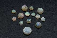 Dots of Colorful Opal - Lot of 14