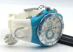 TechnoMarine white dial watch