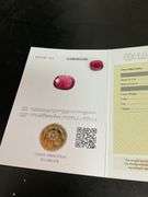 CERTIFIED NATURAL RUBY 6.26 CARATS.