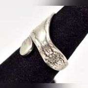 Spoon Wrap Ring in Sterling Silver.