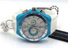 TechnoMarine white dial watch