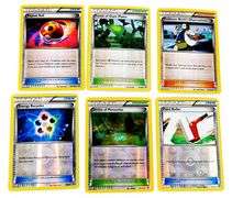 6 Pokémon 2015 Trainer Trade Cards