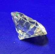 Large 6.25 Ct Sparkling VVs1 Ice White Lab Simulated Diamond Solitaire
