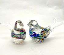 Murano Glass Bird Swallow - Hand Blown Figurine