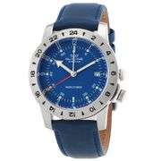 Glycine Airman Vintage GMT Blue Dial Men's Watch