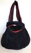 Fabric Velvet Japanese Style Knotted Bag