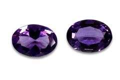 Beautiful Natural Amethyst Pair