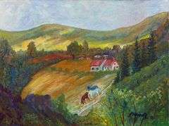 Calm And Peaceful Original By Manor Shadian Manor Shadian Horses in Pasture