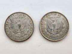 1882-S & 1882-O Morgan Silver Dollars