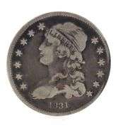 1831 Bust Quarter Corrected 1 s Breen 3919