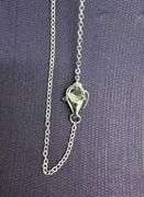Beautiful heart shape center Stone pendant in Silver