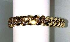 Plated Cuban Curb Link Bracelet